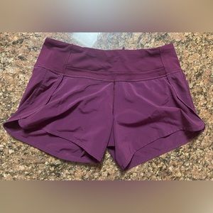 Lululemon Maroon Shorts Size 4